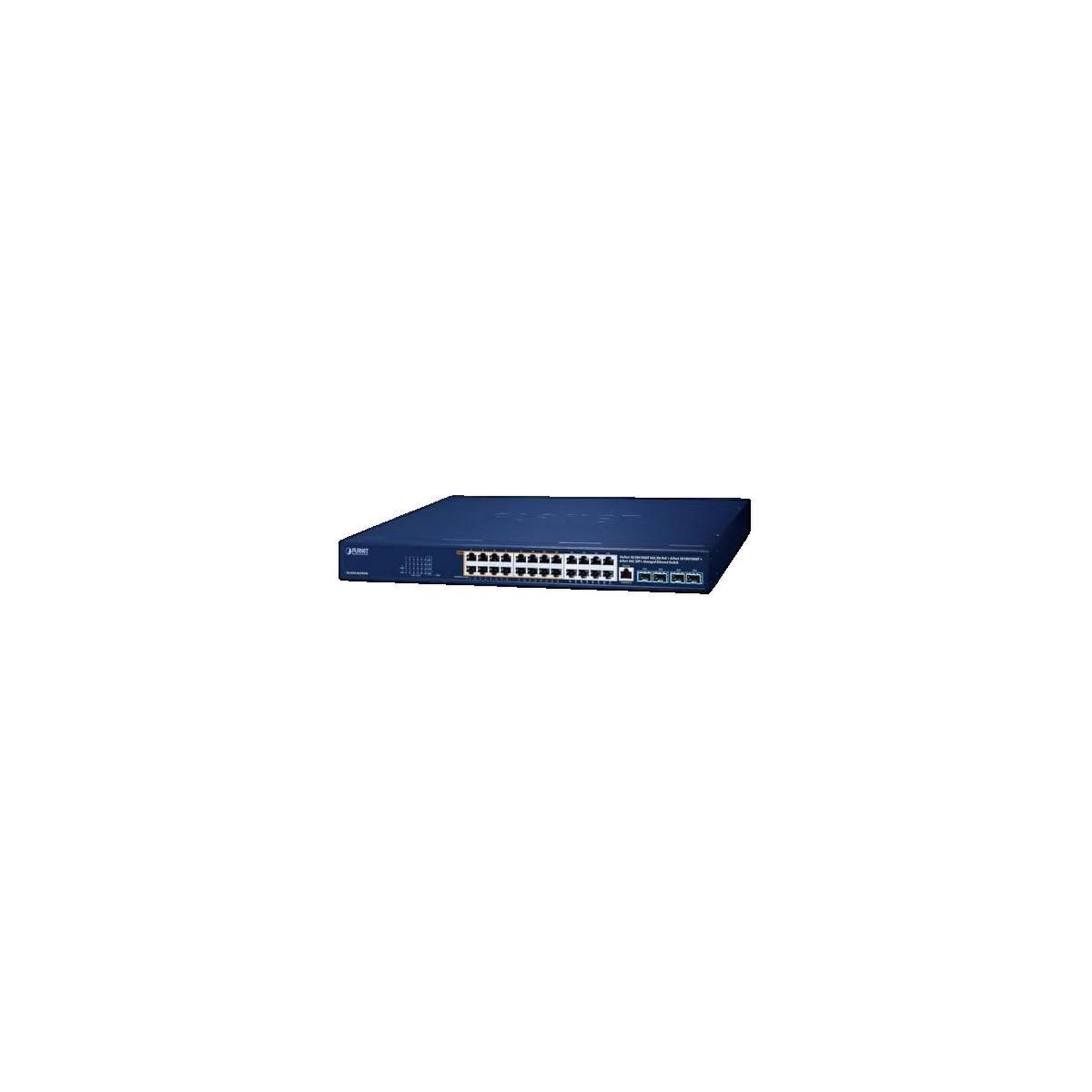Planet Commutateur réseau géré PLANET GS-4210-16UP8T4X 24 ports RJ-45, 4 modules SFP+