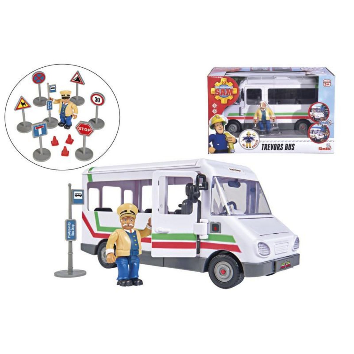 SIMBA SIMBA Fireman Sam Trevor& 39 s Bus