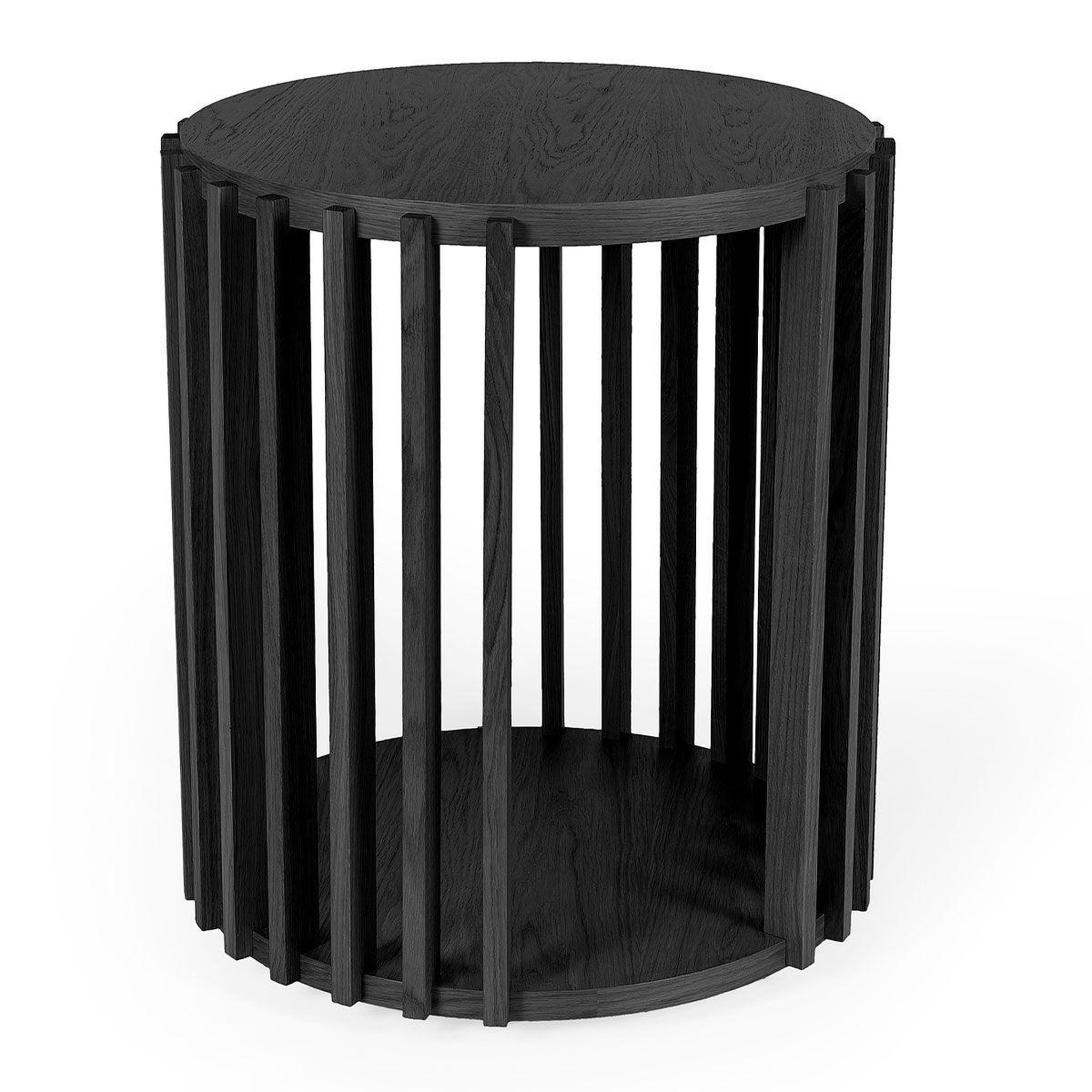 Paris Prix Table d'appoint design  drume  58cm noir