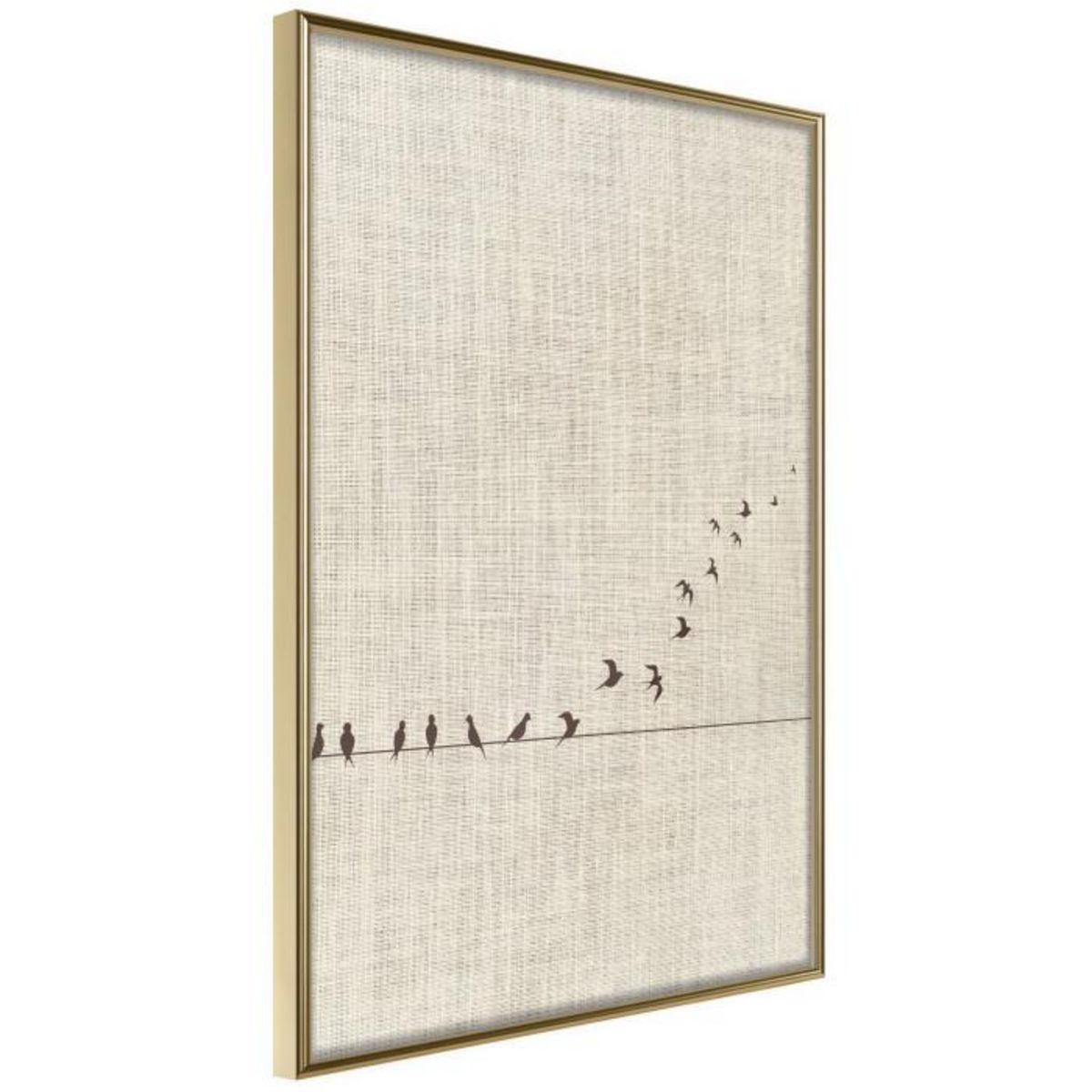 Paris Prix Affiche Murale Encadrée  Learning to Fly