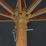 Voir la diapositive 4 : HESPERIDE Parasol droit rond en bambou Tinaei