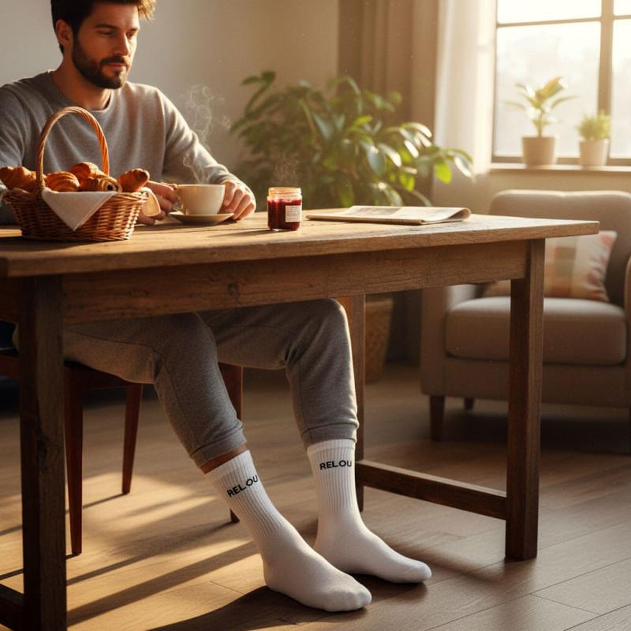 Voir la diapositive 4 : OZABI OZABI Chaussettes Homme Message Humoristiques