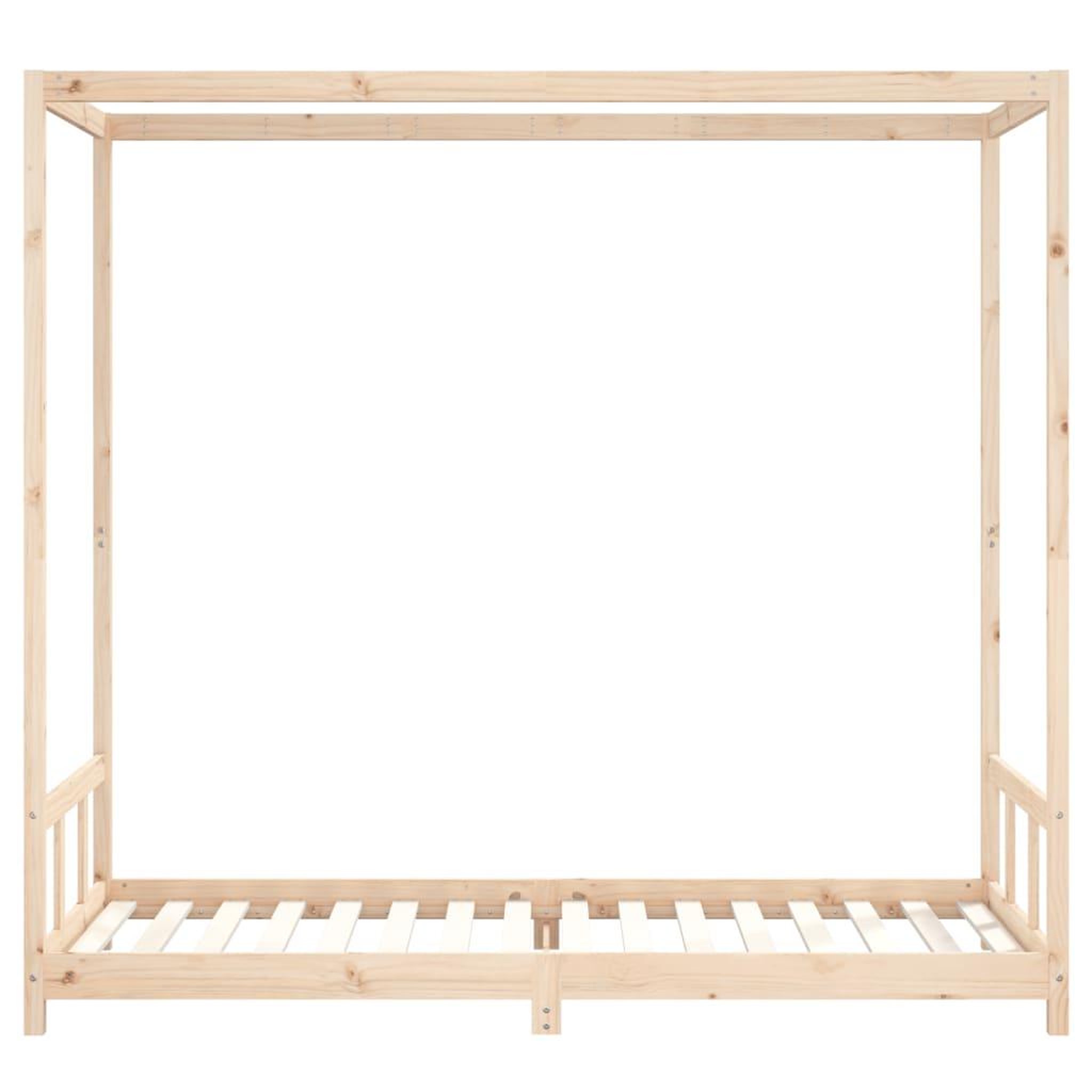 Voir la diapositive 4 : VIDAXL Cadre de lit pour enfants 90x200 cm bois de pin massif