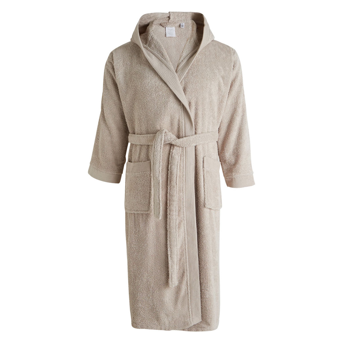 ACTUEL Peignoir uni en coton bio organique 420 gr/m2