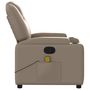 Voir la diapositive 5 : VIDAXL Fauteuil de massage inclinable Cappuccino Similicuir
