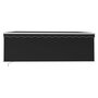 Voir la diapositive 3 : VIDAXL Auvent manuel retractable avec store 4x3 m Anthracite