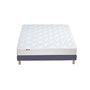 Voir la diapositive 3 : IDLITERIE Ensemble matelas 100% latex 3 zones et sommier Essentiel - qualité française