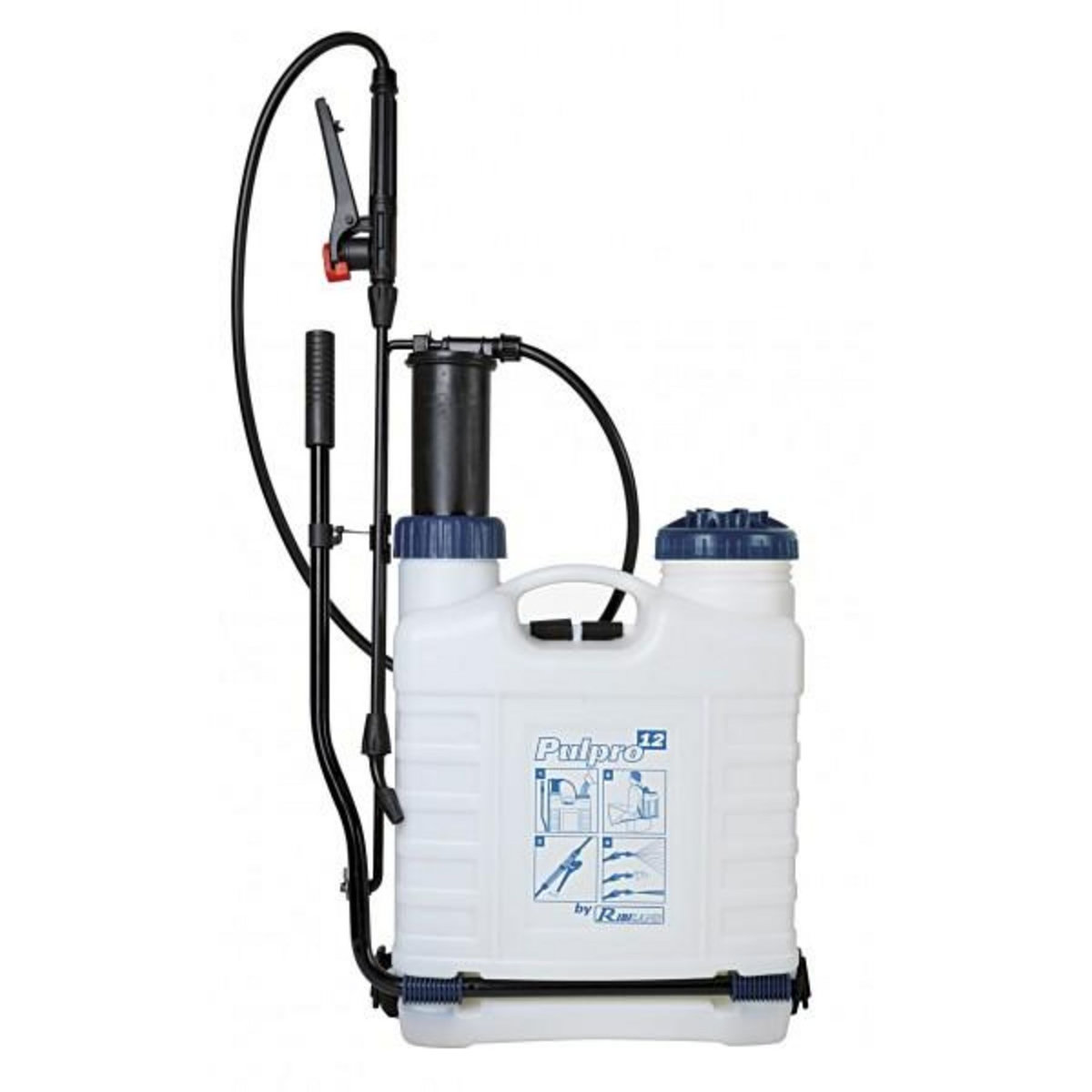 Ribiland Pulvérisateur à pression préalable 12l - prp119d