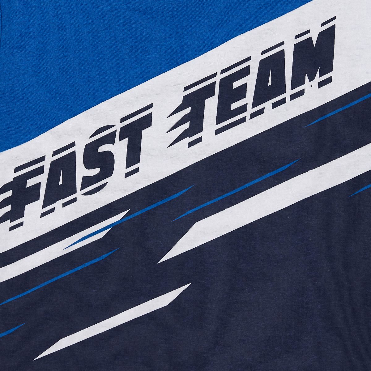 INEXTENSO T-shirt Fast Team bleu garçon 