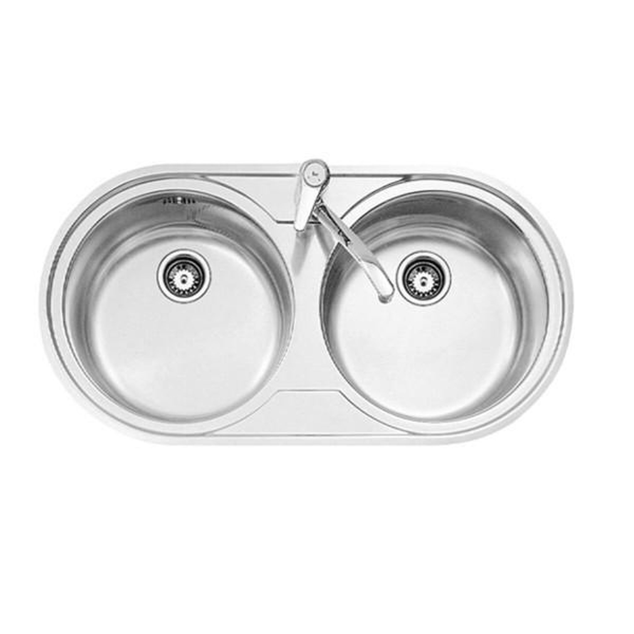 TEKA Évier double Teka 9025 DUETTA 2C Acier inoxydable