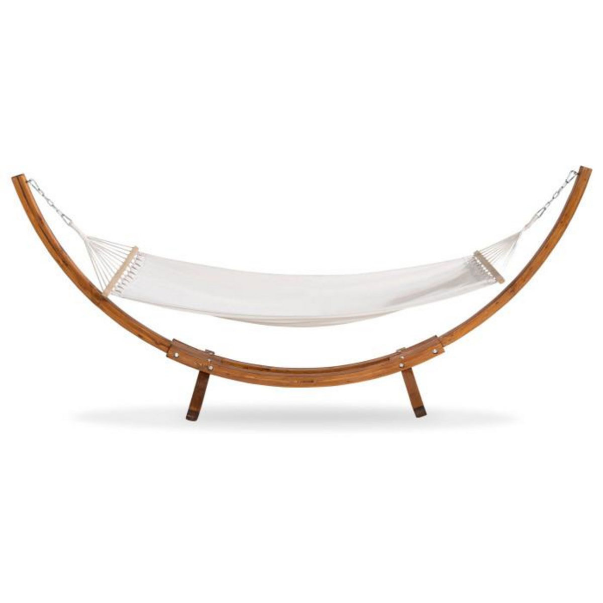 Paris Prix Hamac en Bois  Hedvig  315cm Blanc