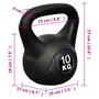 Voir la diapositive 5 : VIDAXL Kettlebell 10 kg