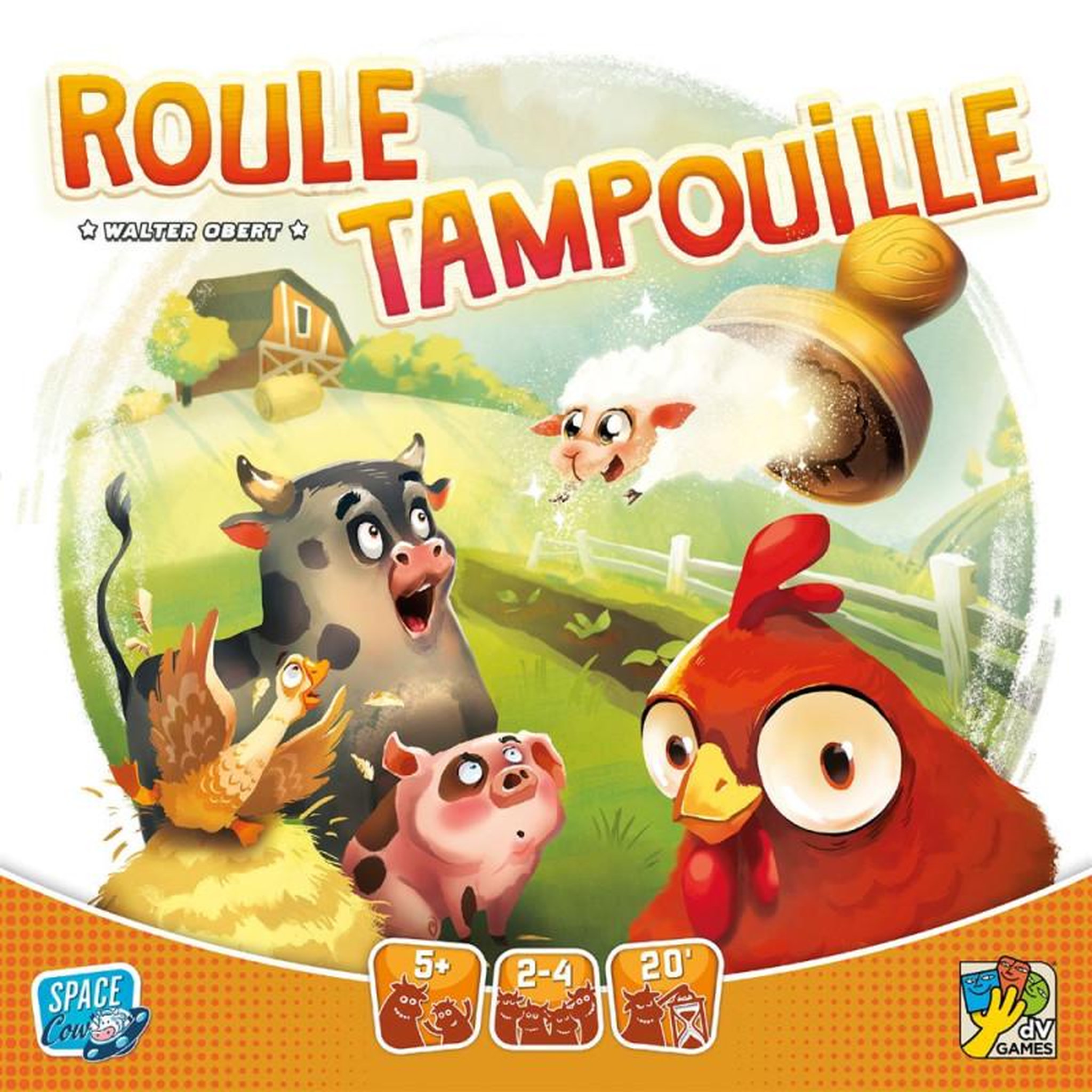Asmodee Jeu de stratégie Asmodee Roule Tampouille