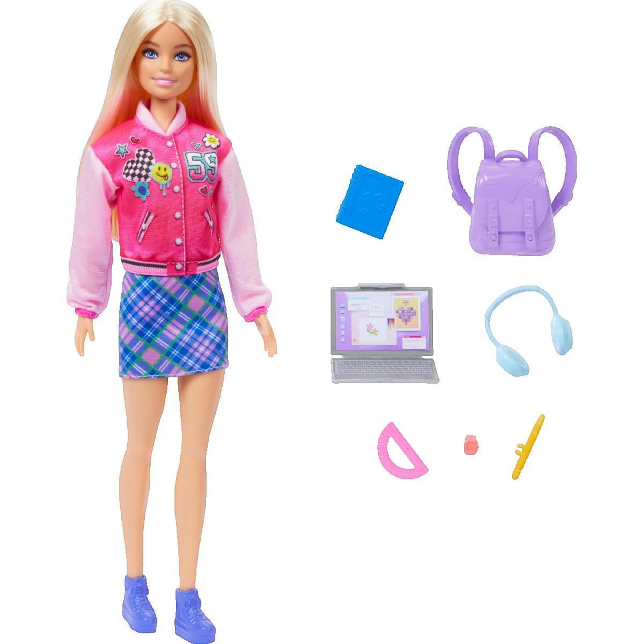 MATTEL Poupée Barbie Mattel Élégante rose