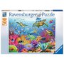RAVENSBURGER Puzzle 500 pièces : Eaux tropicales