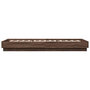 Voir la diapositive 5 : VIDAXL Cadre de lit sans matelas chene marron 100x200 cm