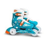 DISNEY Patins en ligne 2-en-1 - DISNEY - STITCH - 3 roues - Taille 27-30