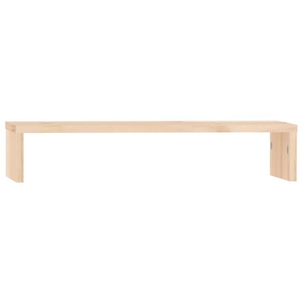VIDAXL Support pour moniteur 50x27x10 cm Bois de pin solide