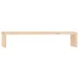 Voir la diapositive 2 : VIDAXL Support pour moniteur 50x27x10 cm Bois de pin solide
