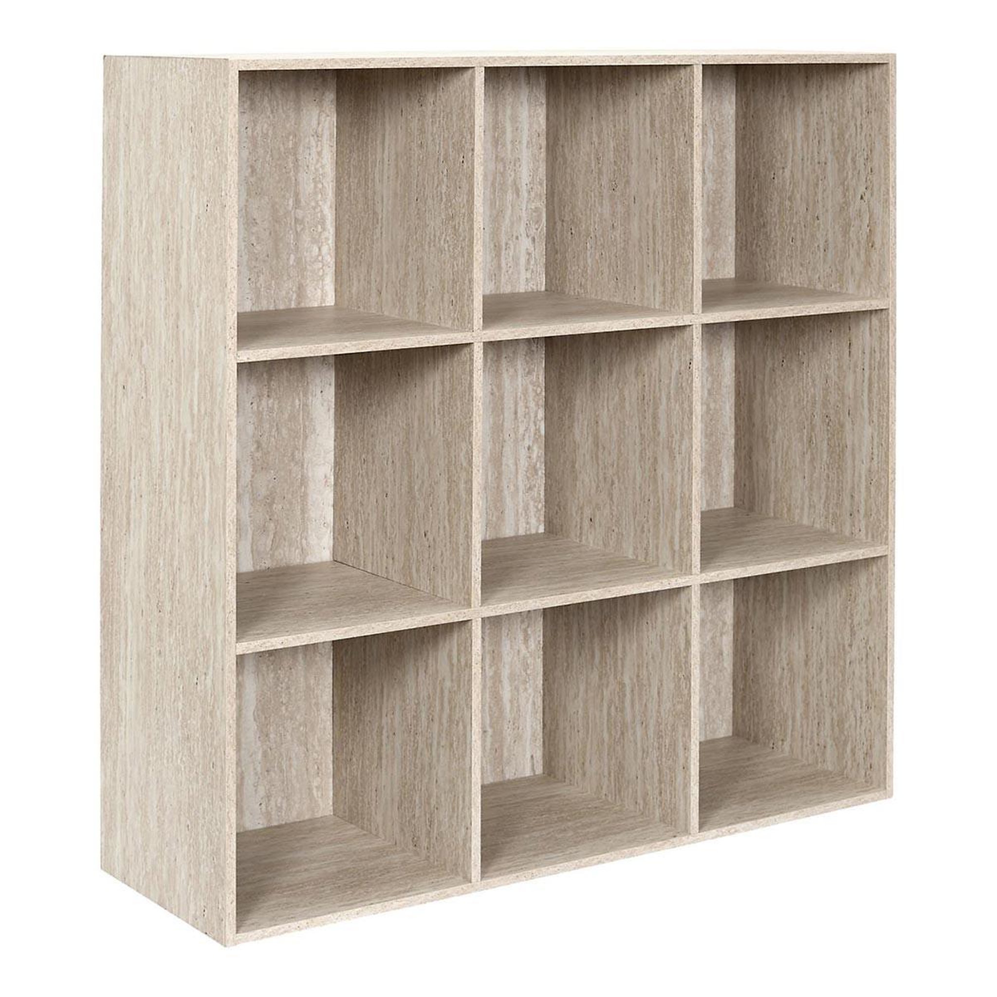 The Home Deco Factory Étagère modulable 9 cases  pietra  99cm beige