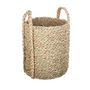 Voir la diapositive 4 :  Lot de 3 Paniers de Rangement Cylindrique  Seagrass  35cm Naturel