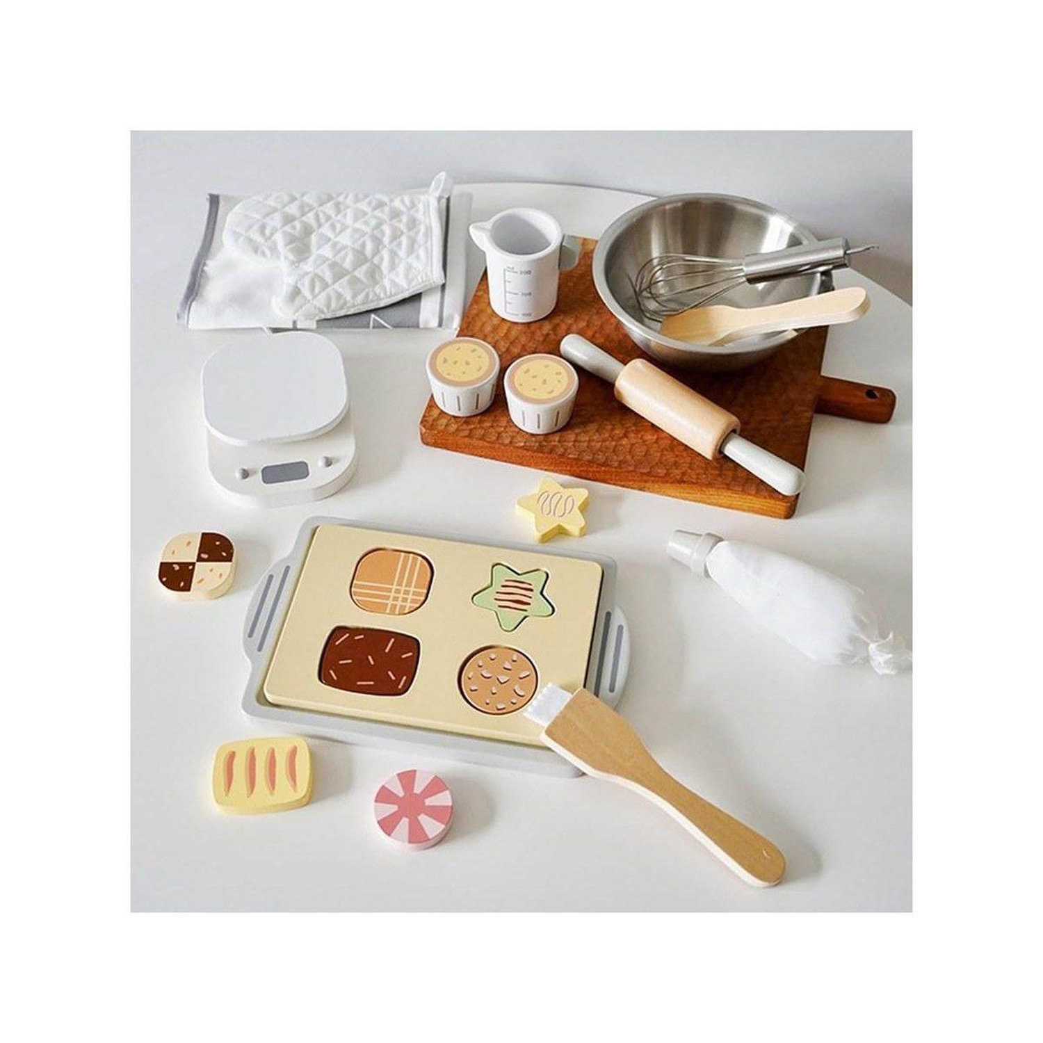 Kit De Pâtissier 1001jouets Accessoires Bois - vue 2