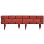 Voir la diapositive 5 : VIDAXL Cloture de jardin avec design de briques 11 pcs