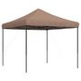 Voir la diapositive 5 : VIDAXL Tente de reception pliable escamotable marron 292x292x315 cm