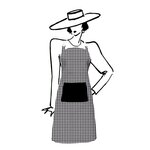 SOLEIL D'OCRE Tablier de cuisine coton VICTORIA, par Soleil d'Ocre