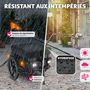 Voir la diapositive 5 : tectake Remorque à vélo multifonction 2-en-1 noir