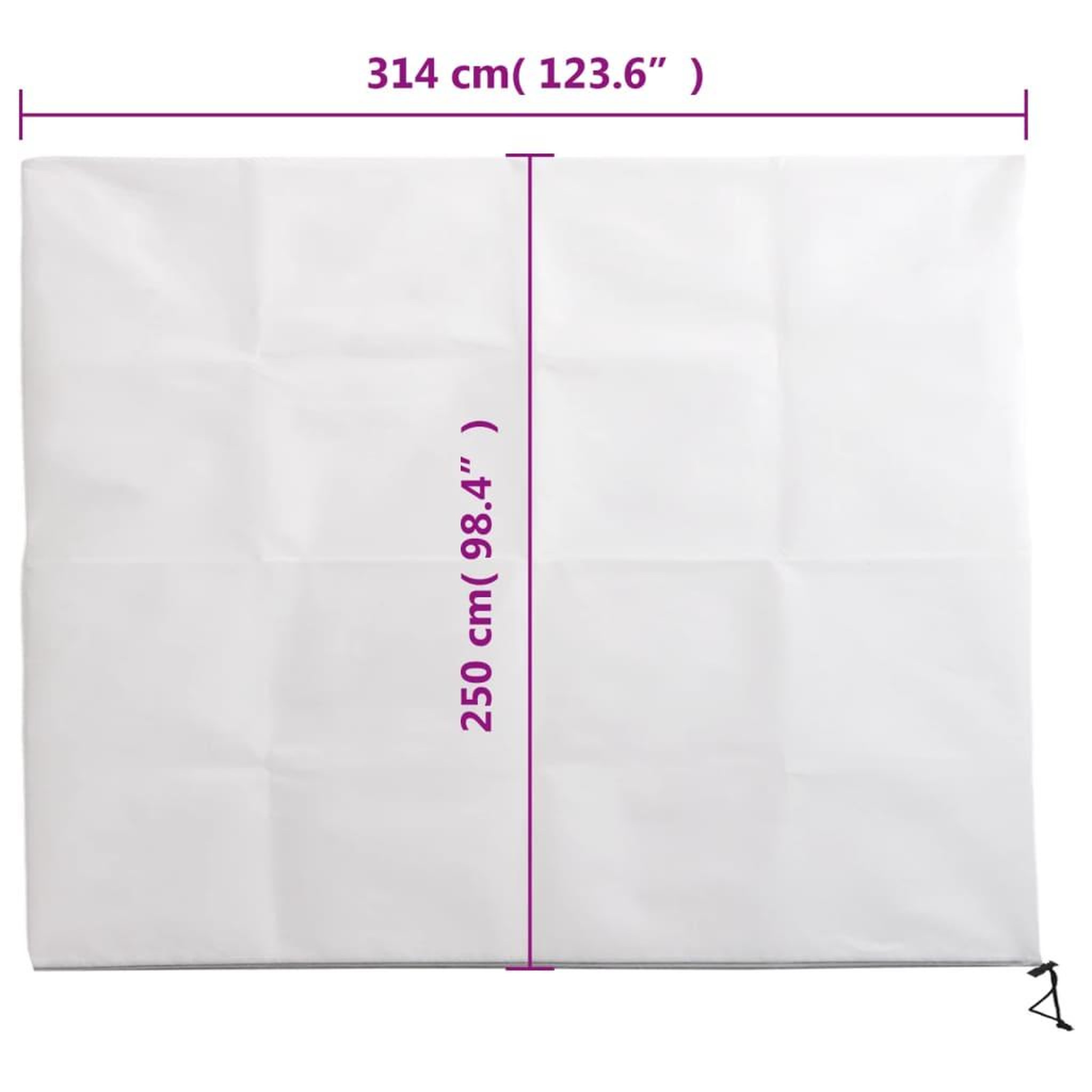 Voir la diapositive 6 : VIDAXL Housses de protection pour plantes avec fermeture eclair 4 pcs