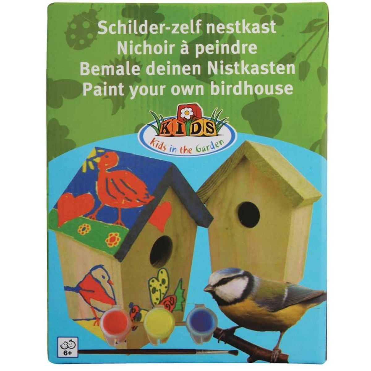 ESSCHERT DESIGN Esschert Design Maison d'oiseaux 14,8 x 11,7 x 20 cm KG145