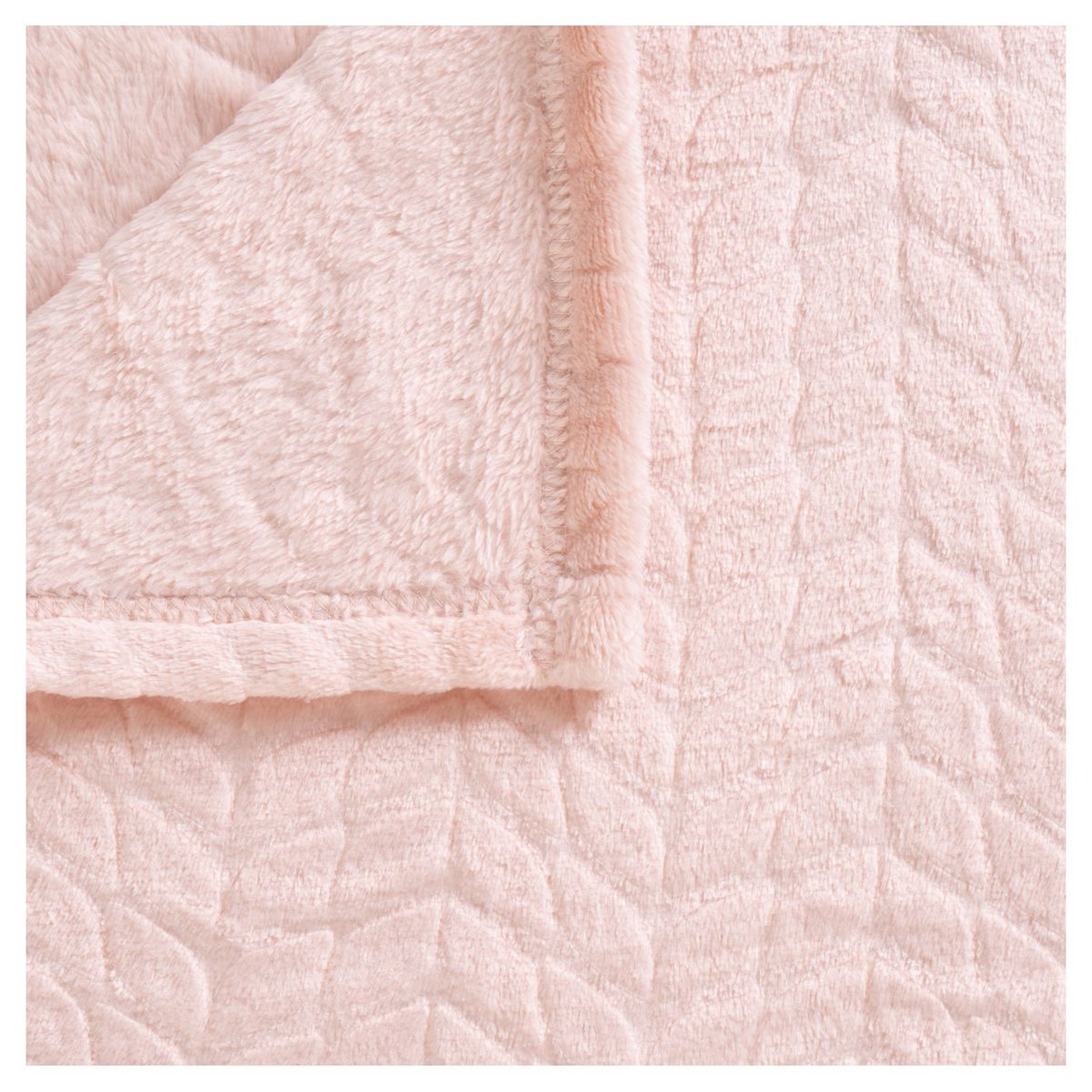 Voir la diapositive 3 : ACTUEL Plaid uni en flanelle 230gsm