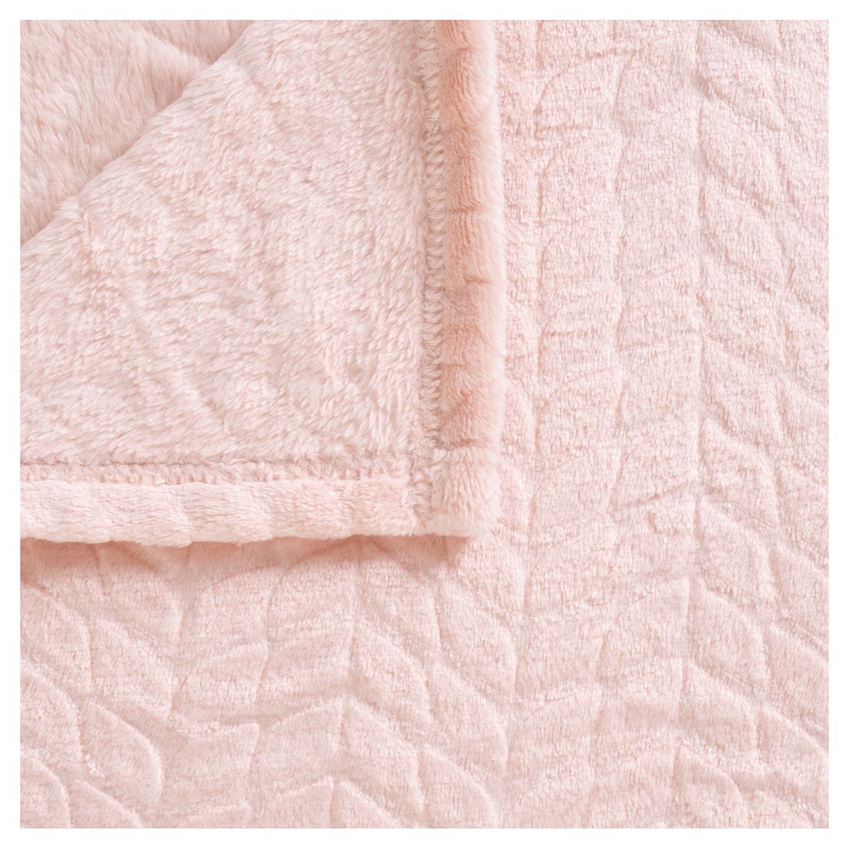 ACTUEL Plaid uni en flanelle 230gsm