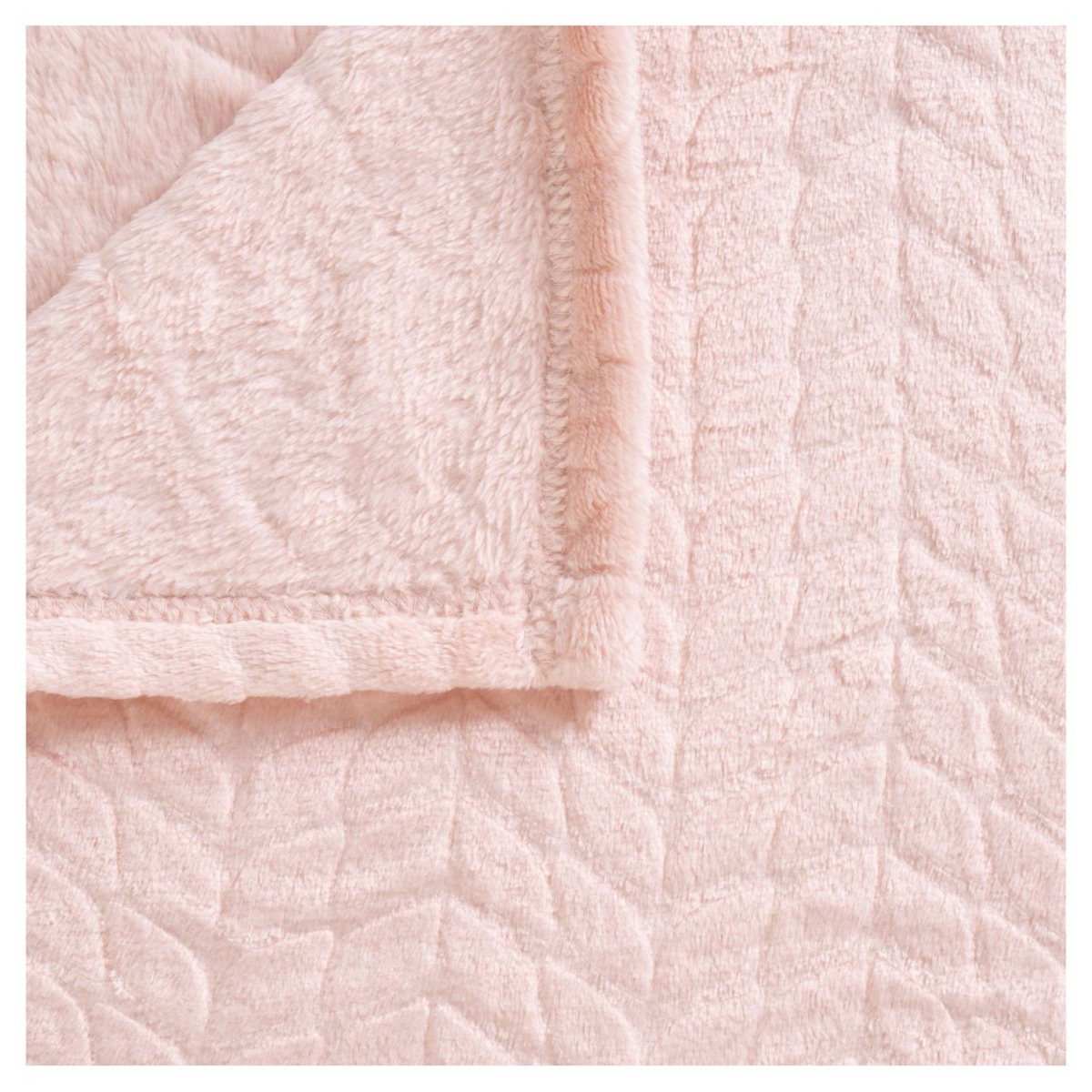 ACTUEL Plaid uni en flanelle 230gsm