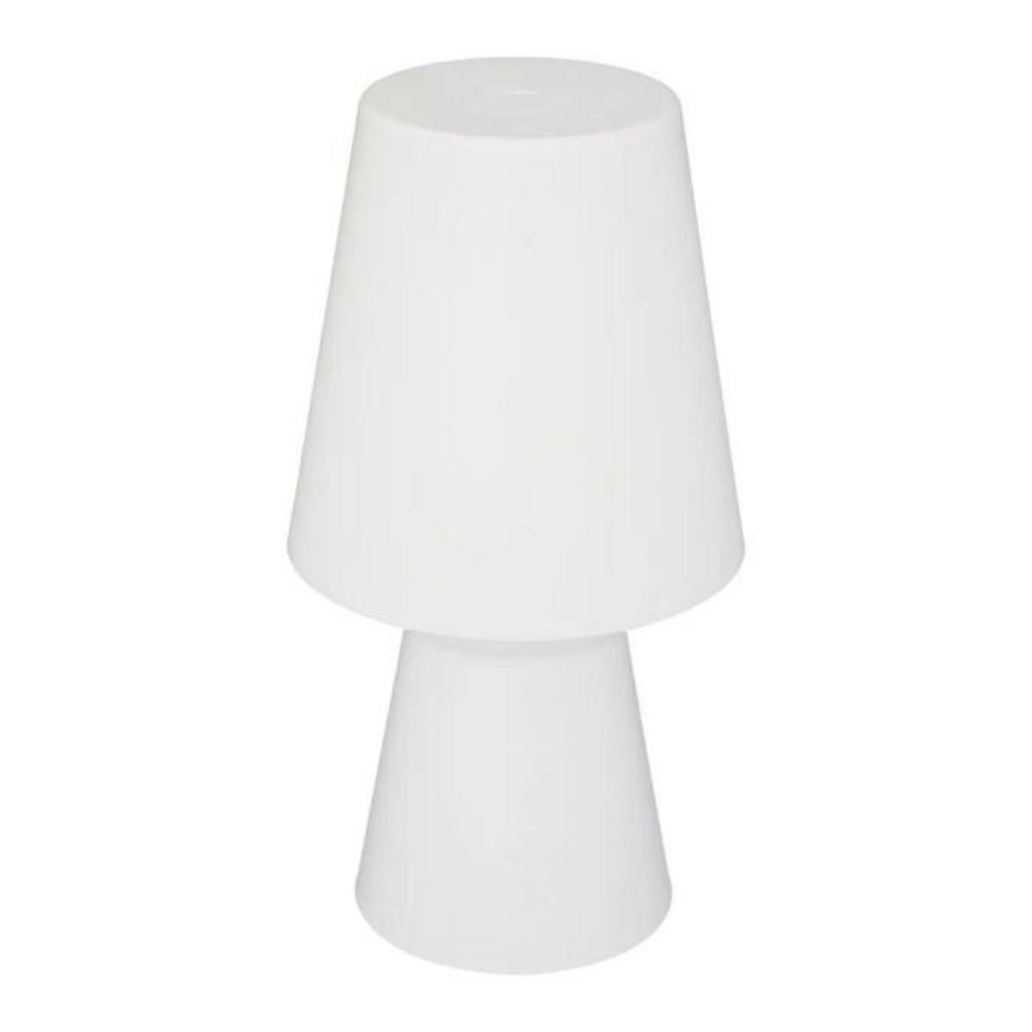 ATMOSPHERA Lampe à Poser Extérieure  Wiza  32cm Blanc