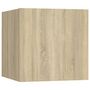Voir la diapositive 5 : VIDAXL Tables de chevet 2pcs Chene sonoma 30,5x30x30cm Bois ingenierie