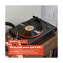 Voir la diapositive 4 : JBL Platine vinyle Spinner BT Gold