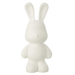 Paris Prix Statuette Lapin en Résine  Eddy  36cm Blanc