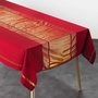 Voir la diapositive 1 : Paris Prix Nappe Rectangulaire  Elegancia  140x240cm Rouge