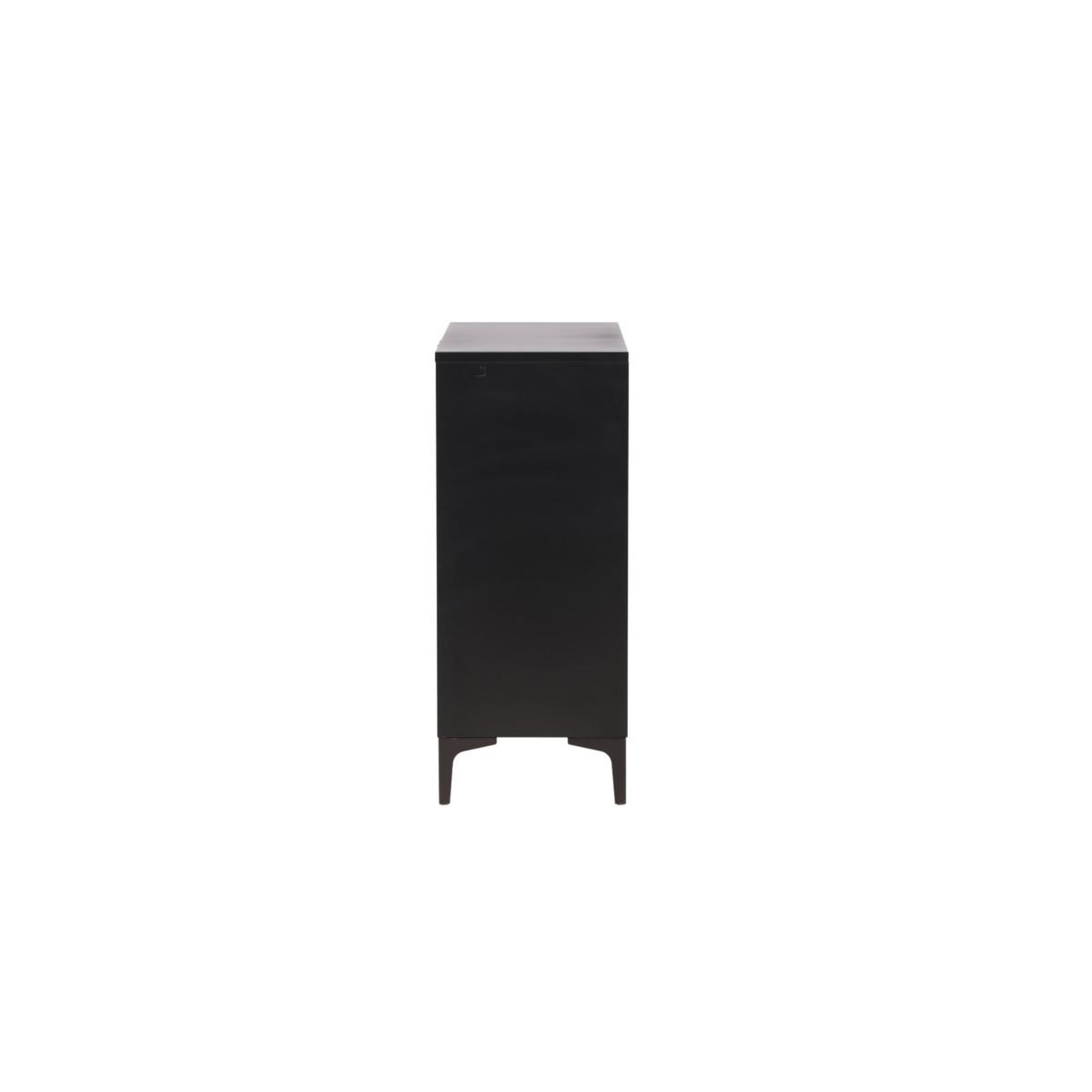 Voir la diapositive 3 : Paris Prix Buffet 2 portes en métal  piring  110cm noir
