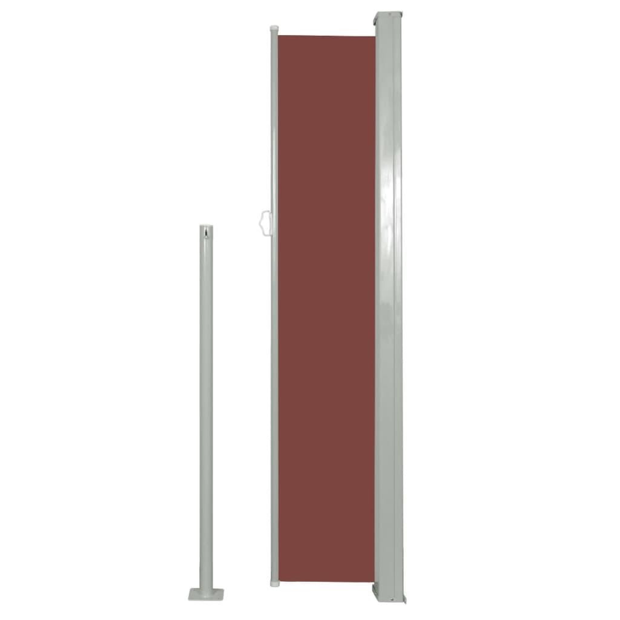 Voir la diapositive 4 : VIDAXL Auvent lateral retractable de patio 160 x 300 cm Marron
