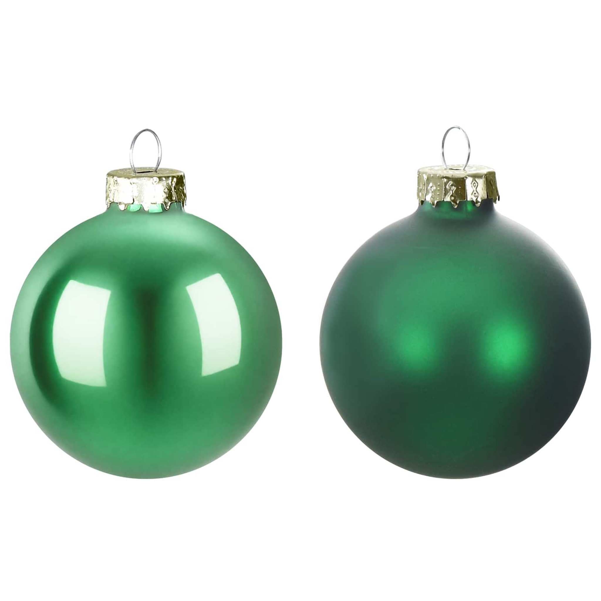 Voir la diapositive 4 : VIDAXL Ensemble de boules de Noël 30 pc Vert 6 cm Polystyrene