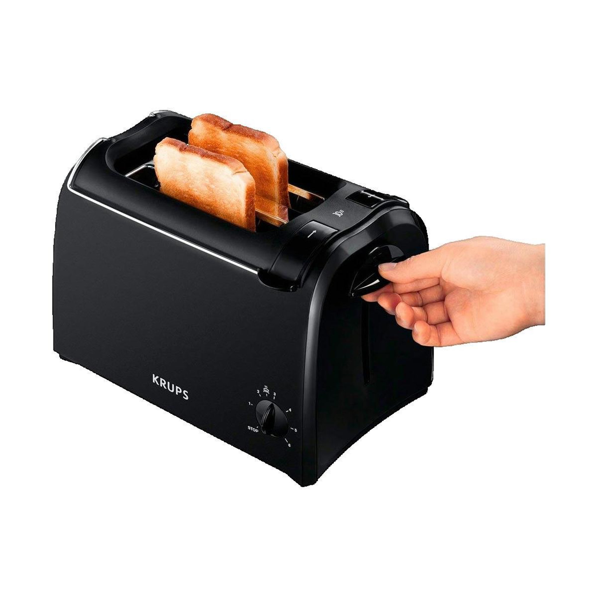 Voir la diapositive 3 : KRUPS Grille pain Krups KH1518 ProAroma
