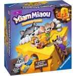 RAVENSBURGER Jeu Miam Miaou - La course aux fromages !