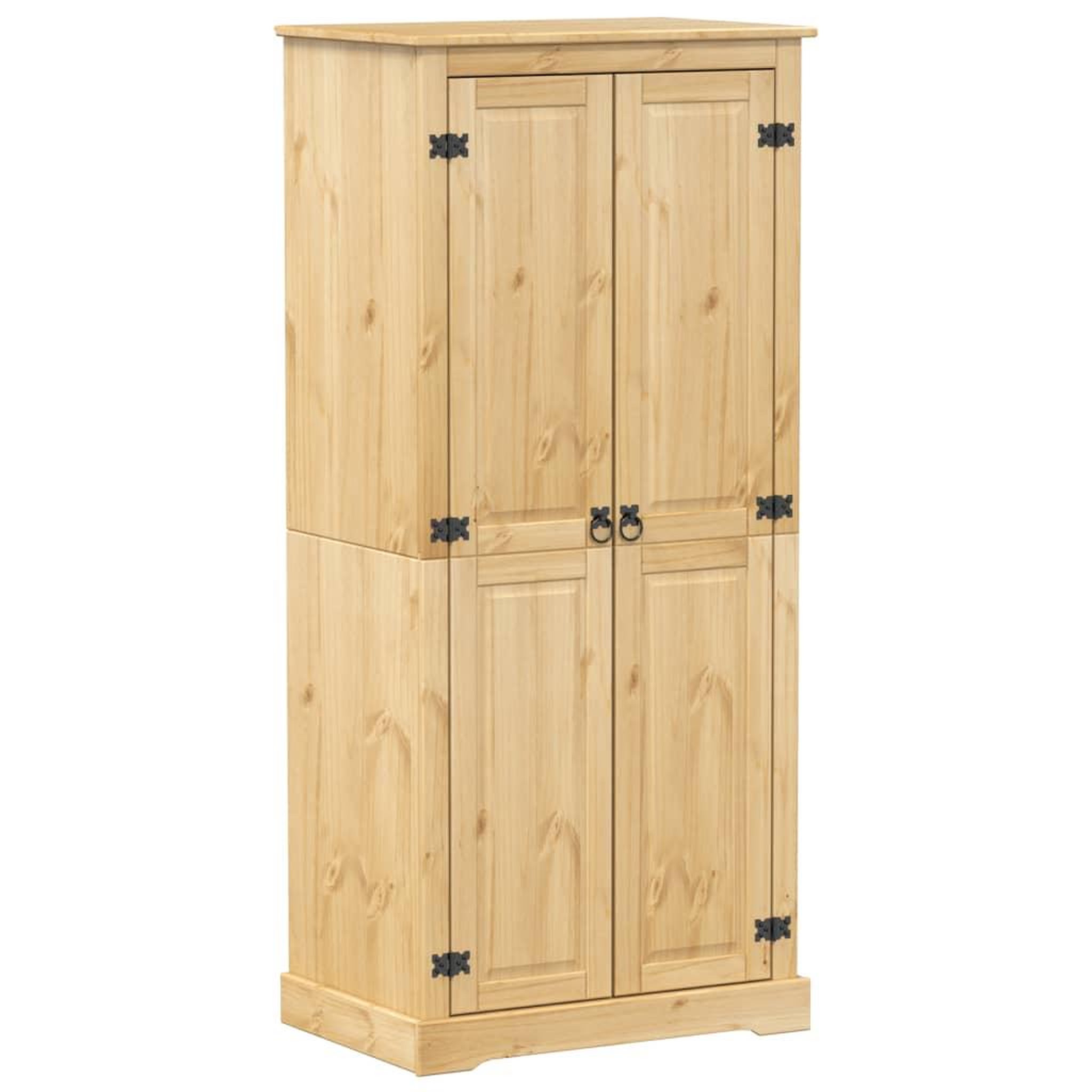 Voir la diapositive 2 : VIDAXL Garde-robe  76x50x170 cm bois de pin massif