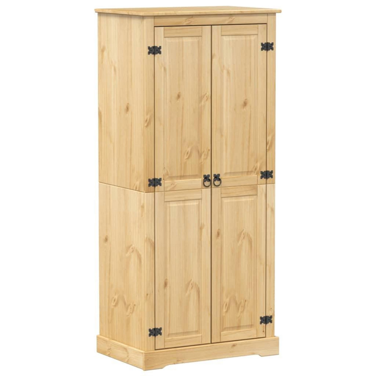 VIDAXL Garde-robe  76x50x170 cm bois de pin massif