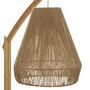 Voir la diapositive 2 : ATMOSPHERA Lampadaire en arc Palm - Hauteur 158 cm - Beige