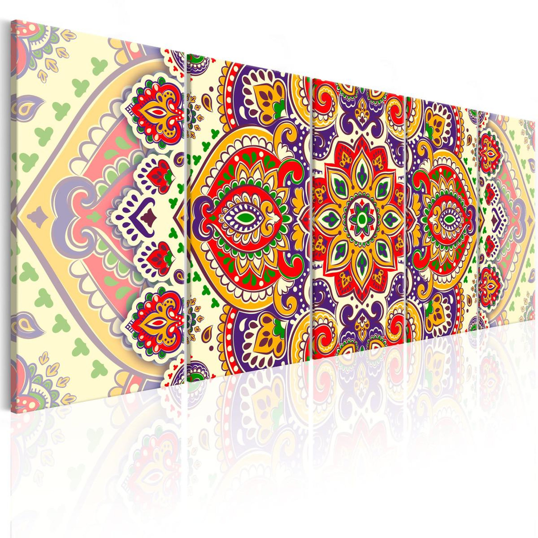 Voir la diapositive 1 : Paris Prix Tableau Imprimé  Colourful Ornament