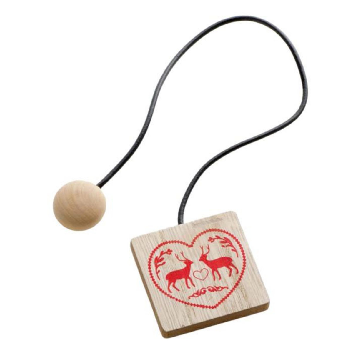 Paris Prix Embrasse de Rideau Aimantée  Cerfi  43cm Rouge